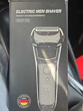Premium Electric Foil Shaver for Men - Black